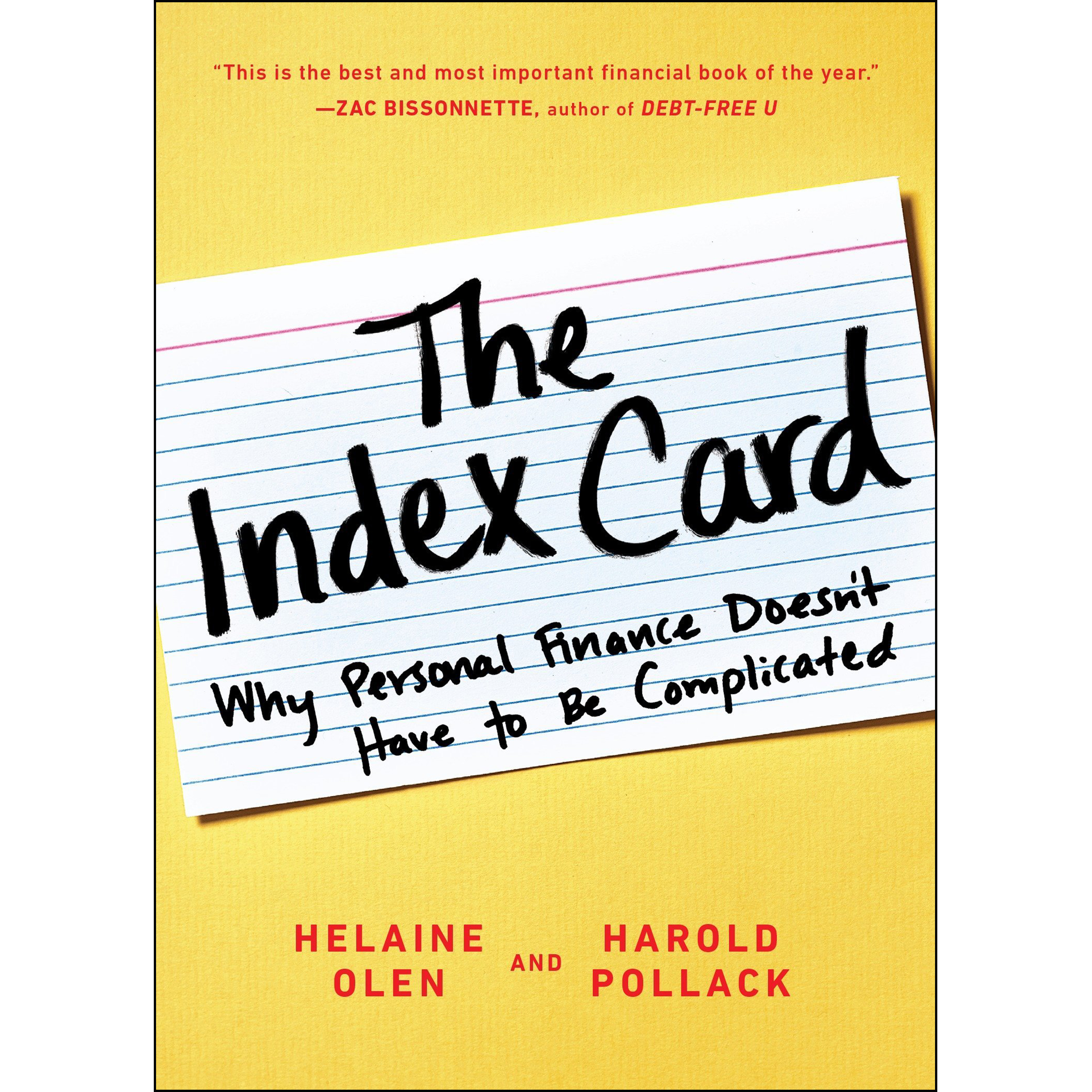 کتاب The Index Card اثر Helaine Olen انتشارات Portfolio