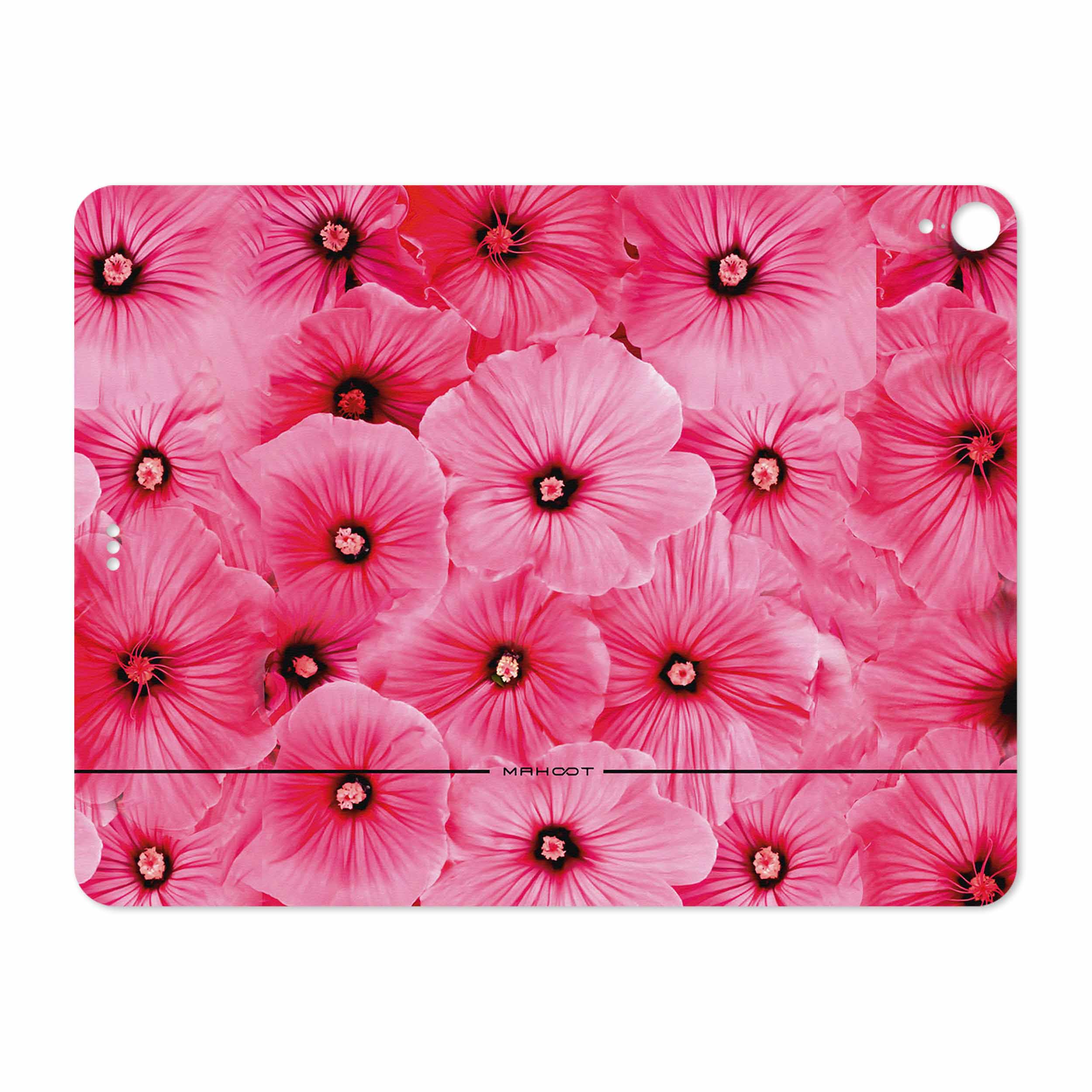 برچسب پوششی ماهوت مدل Pink-Flower مناسب برای تبلت اپل iPad Pro 12.9 (GEN 3) 2018 A1895