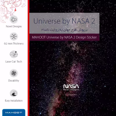 برچسب پوششی ماهوت مدل Universe-by-NASA-2 مناسب برای تبلت اپل iPad Pro 12.9 (GEN 3) 2018 A1895