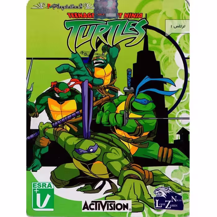 بازی Teenage Mutant Ninja Turtles PS2