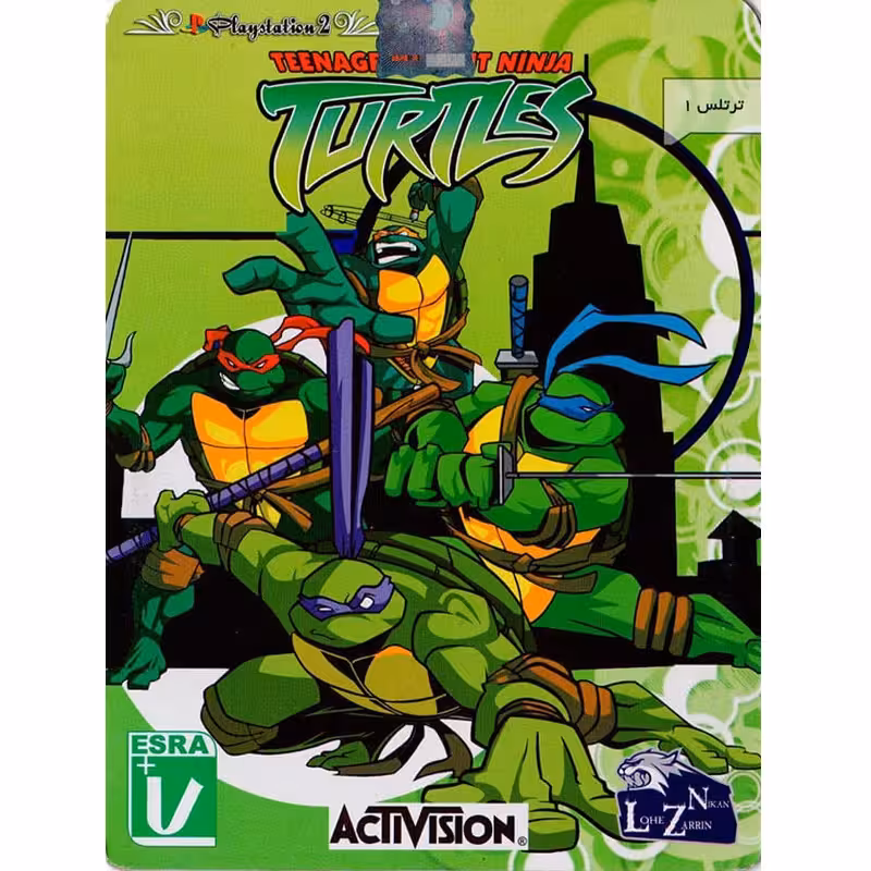 بازی Teenage Mutant Ninja Turtles PS2