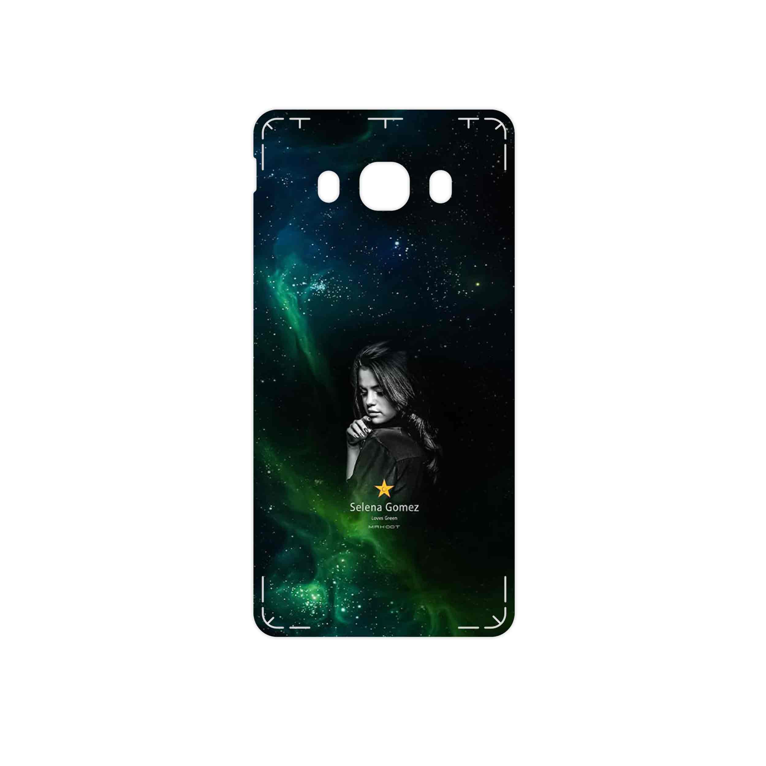 برچسب پوششی ماهوت مدل Selena Gomez مناسب برای گوشی موبایل سامسونگ Galaxy J5 2016