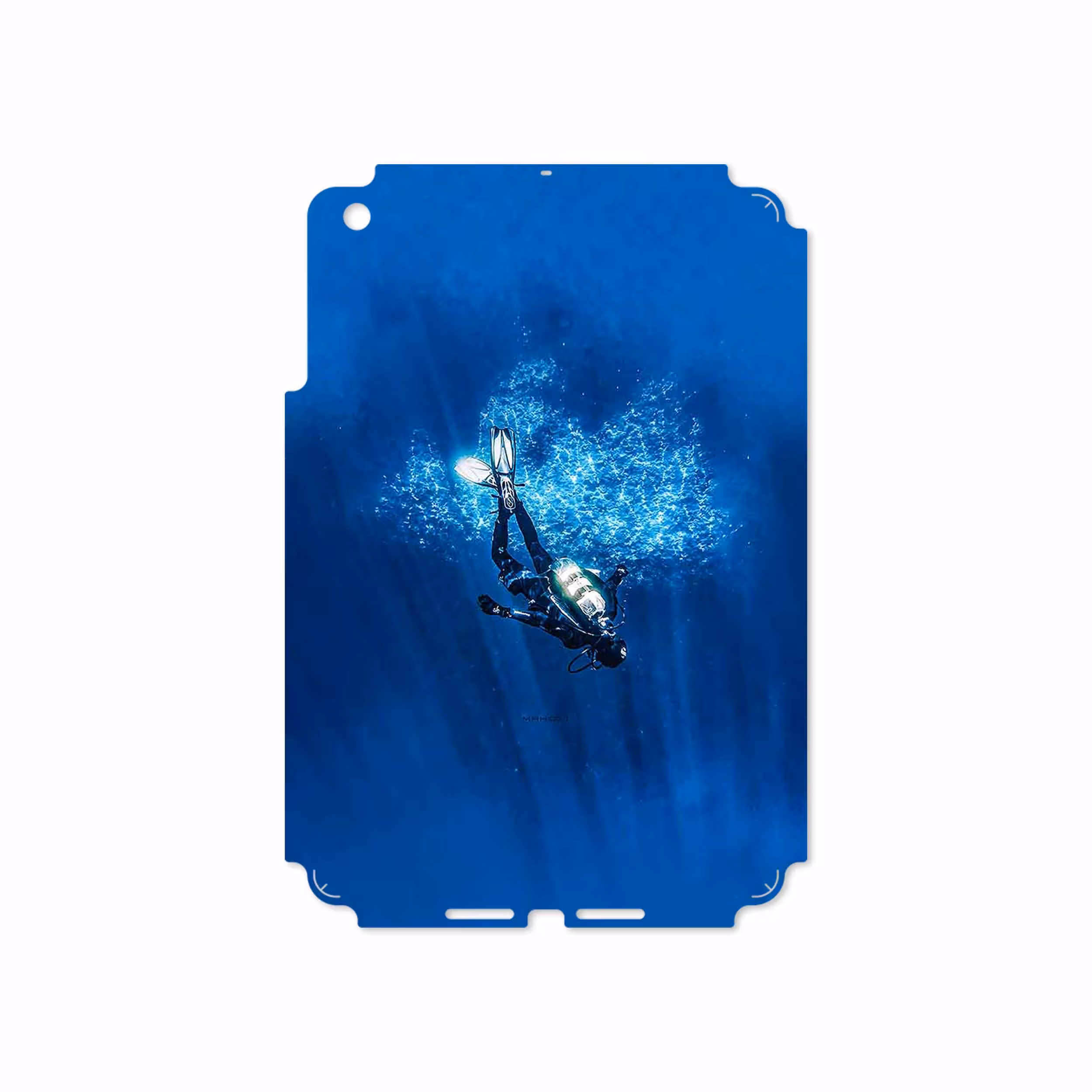 برچسب پوششی ماهوت مدل Scuba Diving مناسب برای تبلت اپل iPad mini 2012 A1455