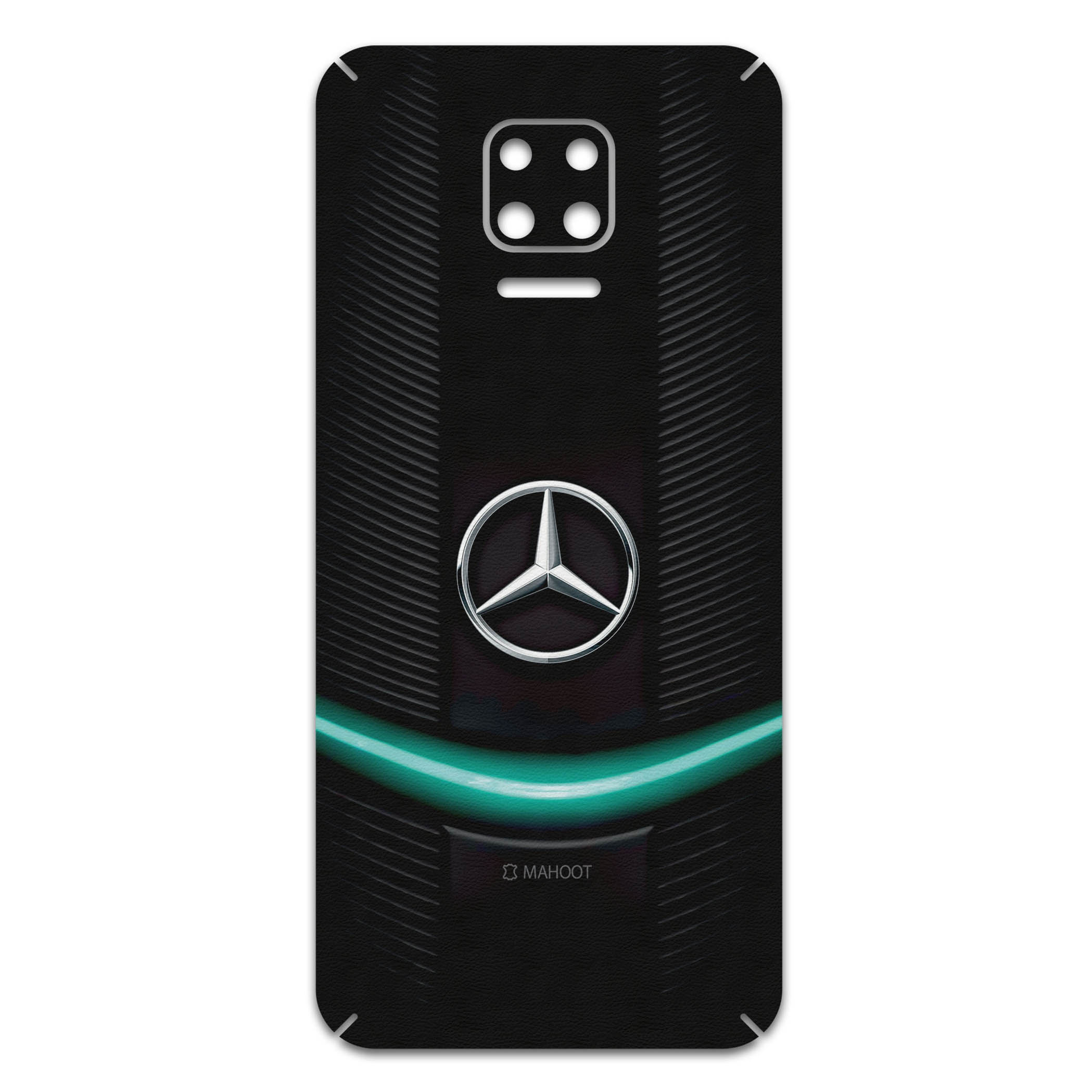 برچسب پوششی ماهوت مدل Mercedes-Benz مناسب برای گوشی موبایل شیائومی Redmi Note 9S