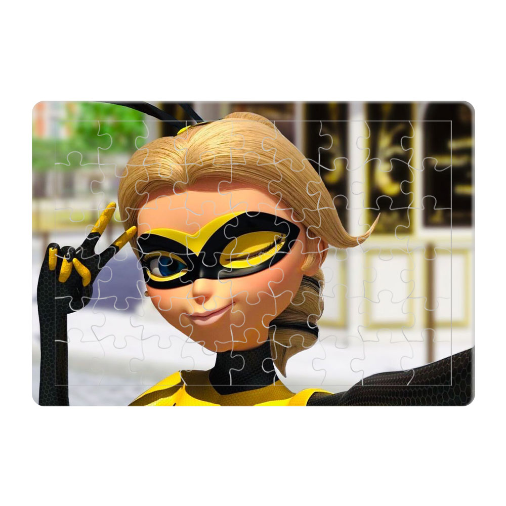 پازل 54 تکه طرح دخترکفشدوزکی مدل P1277