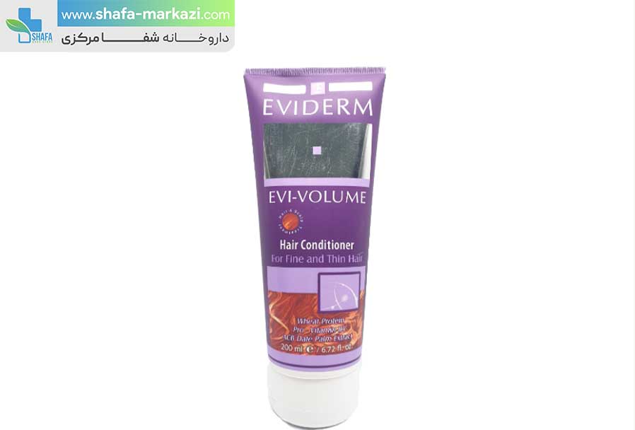 نرم کننده اوی ولوم اویدرم حجم دهنده | EVIDERM evi volume conditioner