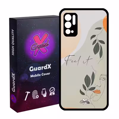کاور گارد ایکس طرح دختر مدل Glass10387 مناسب برای گوشی موبایل شیائومی Redmi Note 10 5G / Poco M3 Pro