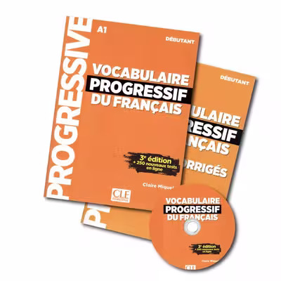 کتاب Vocabulaire Progressif Du Francais A1 Debutant 3rd اثر Claire Miquel انتشارات هدف نوین