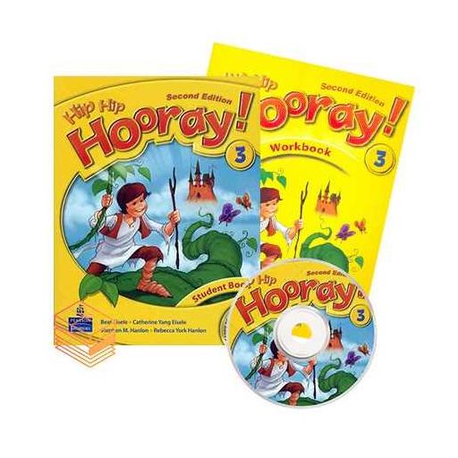 Hip Hip Hooray! 3 (کتاب دانش آموز و کتاب کار و سی دی )(جنگل) اثر کاترینه یانگ ایسل
