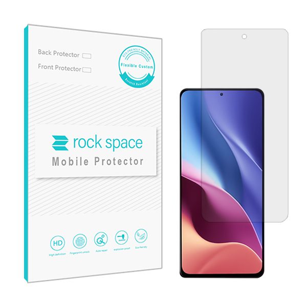 گلس شیائومی Redmi K40 Pro مدل نانو هیدروژل شفاف برند راک اسپیس کد S