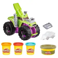 خمیر بازی هاسبرو مدل Play-Doh Chompin Monster Truck کد F1322 مجموعه 7 عددی