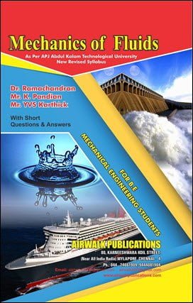  Ramachandran S., Mechanics of Fluids, 2016 - دانلود کتاب های دانشگاهی