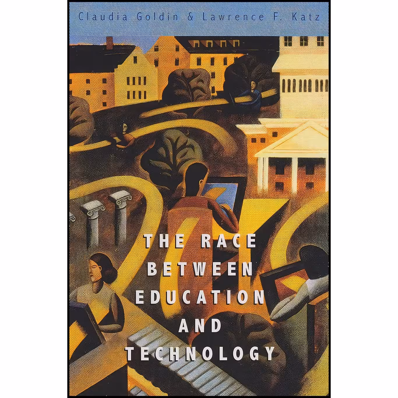کتاب زبان اصلی The Race between Education and Technology
