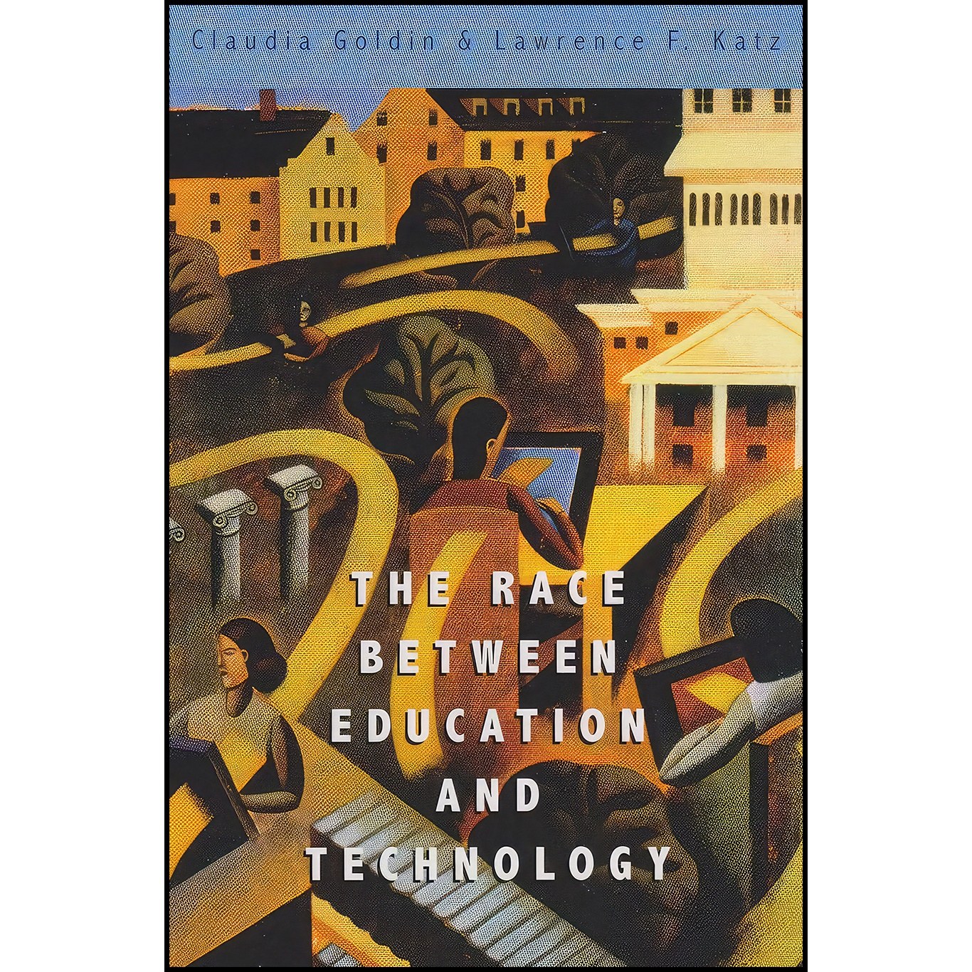 کتاب زبان اصلی The Race between Education and Technology