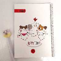 
دفتر های جذاب برند با کیفیت ایمان طرح گربه
60 برگ
بسیار با کیفیت و کاغذش گرم بالا
خط دار و حاشیه دار و رنگ خطوطش آبیه