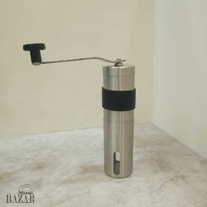 گرایندر یا آسیاب قهوه دستی استیل