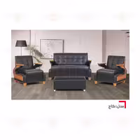 نیم ست مبل اداری با جلومبلی مدل کاج