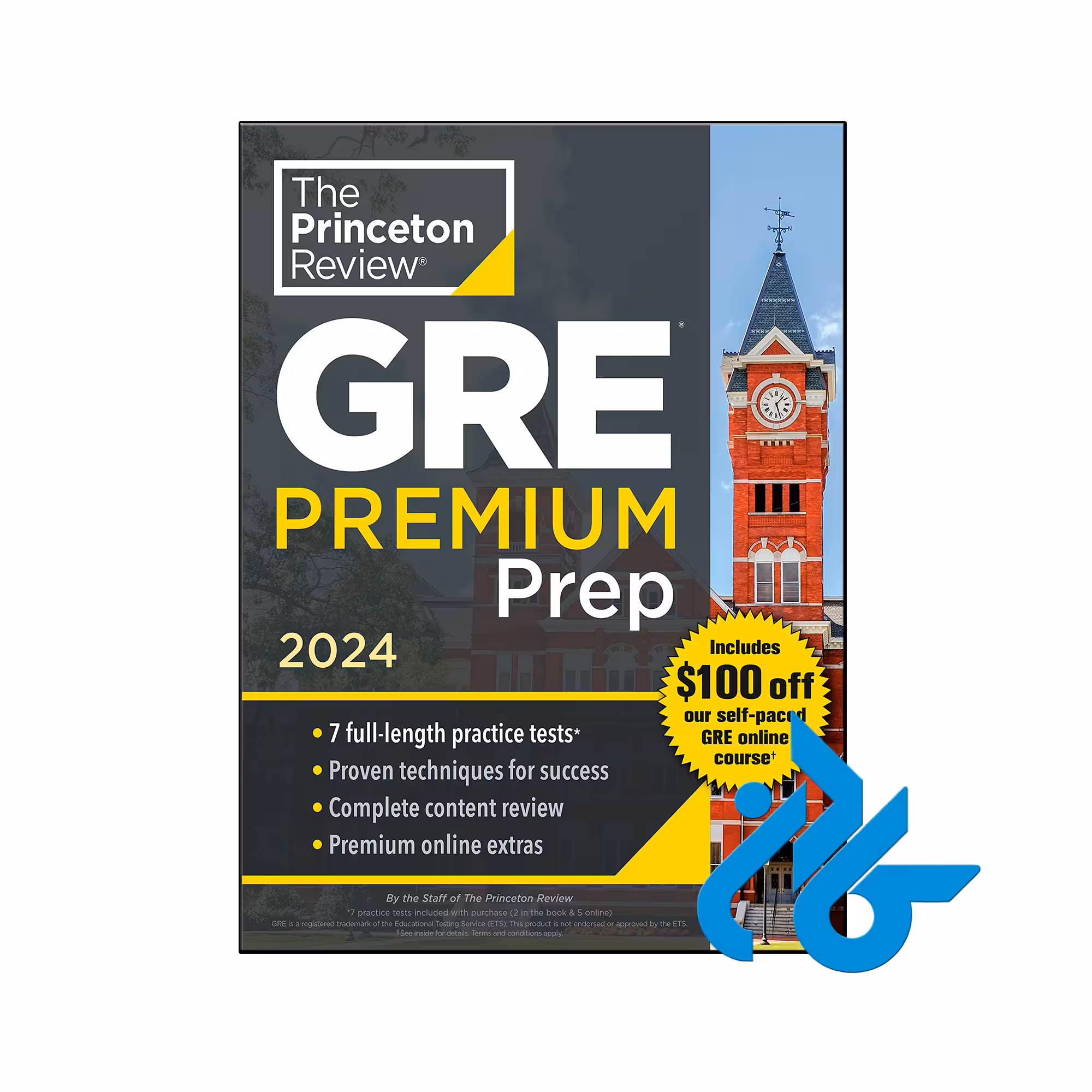 خرید و قیمت کتاب Princeton Review GRE Premium Prep 2024