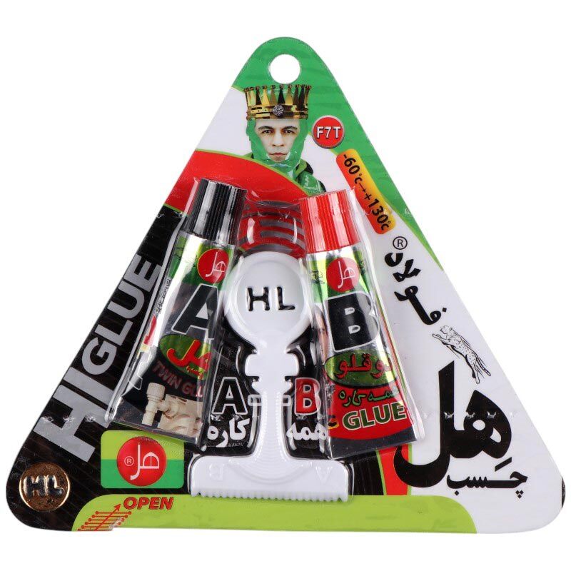 چسب دوقلو فولاد هل F7T حجم 7 میلی لیتر