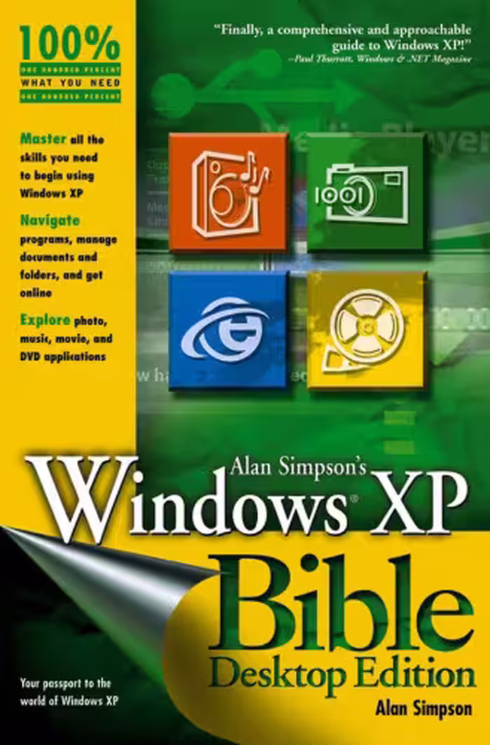 خرید و دانلود نسخه کامل کتاب Alan Simpson's Windows XP Bible