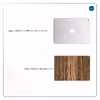 برچسب پوششی ماهوت مدل Light Walnut Wood مناسب برای تبلت اپل iPad 9.7 (GEN 5) 2017 A1823