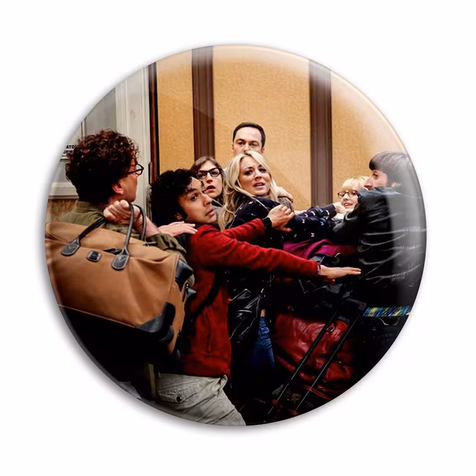 پیکسل پرمانه طرح big bang theory کد pm 14404