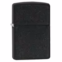 فندک زیپو مدل Zippo 236 Black Crackle