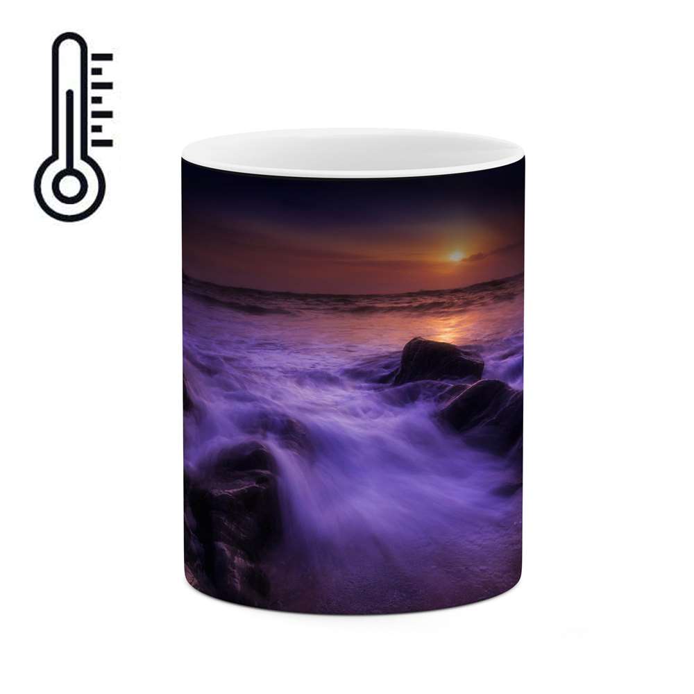 ماگ حرارتی کاکتی طرح منظره مدل mgh13274