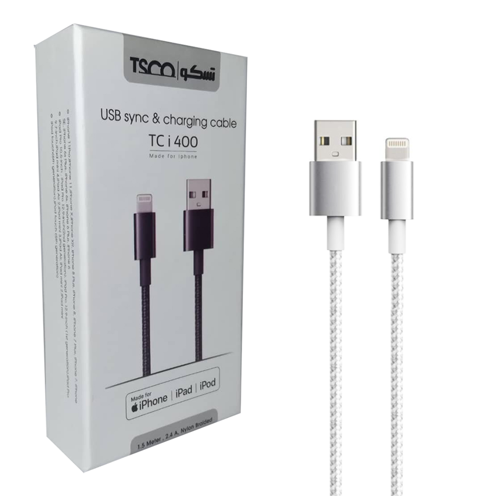 کابل آیفون تسکو TCI400 طول 1 متر