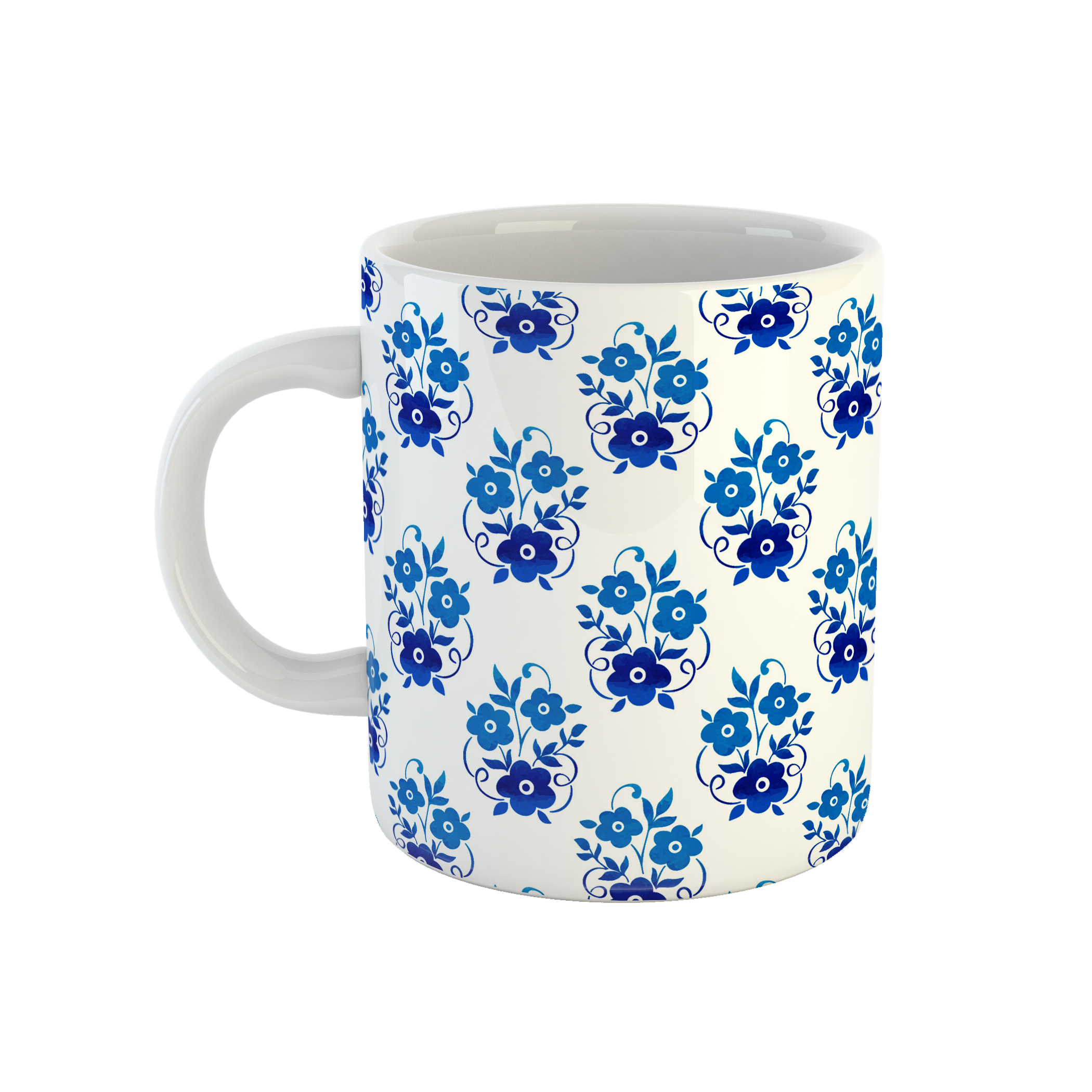 ماگ طرح گل مدل 012