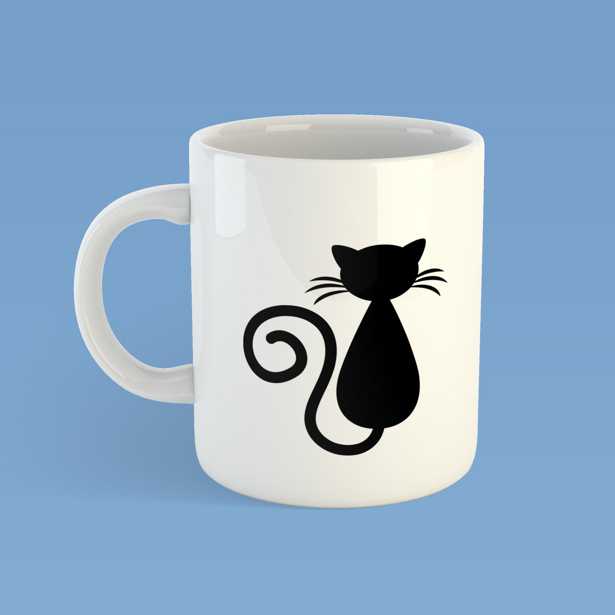 ماگ گربه کد 207