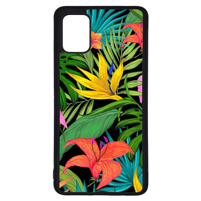 کاور طرح گل کد G-056 مناسب برای گوشی موبایل سامسونگ Galaxy A51 | دیجی قاب دونی