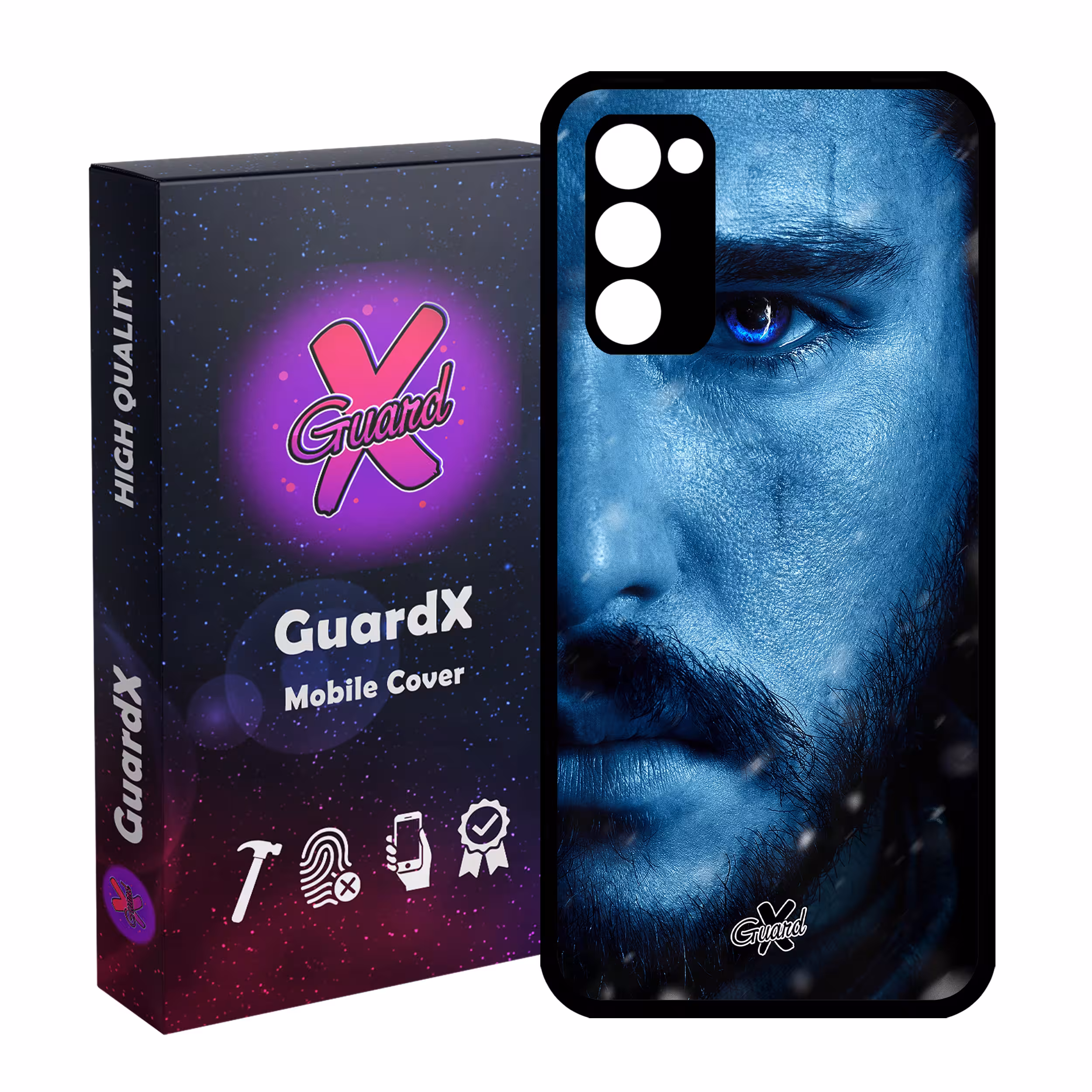 کاور گارد ایکس طرح Jon Snow مدل Glass10203 مناسب برای گوشی موبایل سامسونگ Galaxy S20 FE