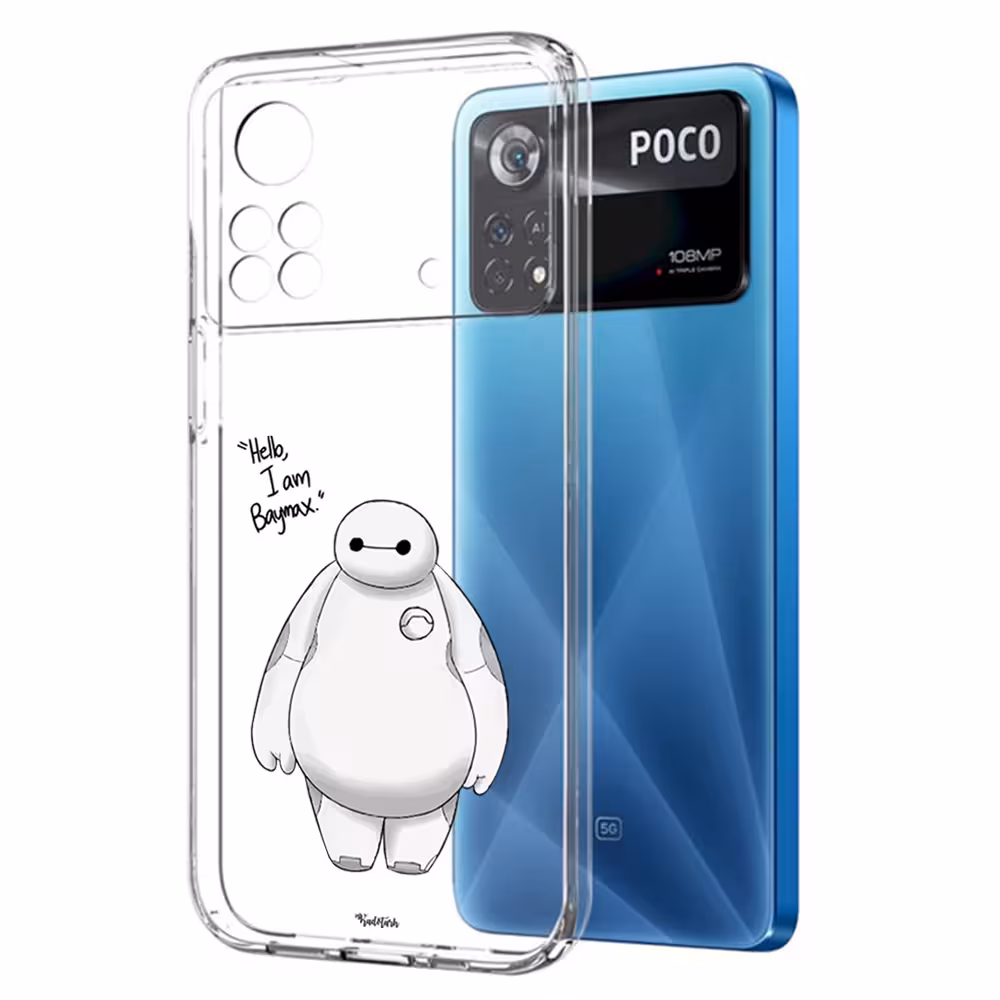 کاور طرح Big Hero مناسب برای گوشی موبایل شیائومی Poco X4 Pro