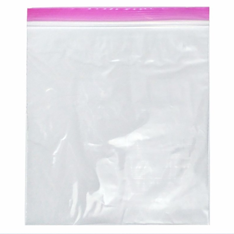 کیسه زیپ دار مدل دو زیپ کد 14x18 بسته 100 عددی