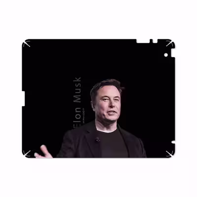 برچسب پوششی ماهوت مدل Elon Musk مناسب برای تبلت اپل iPad 2 2011 A1397