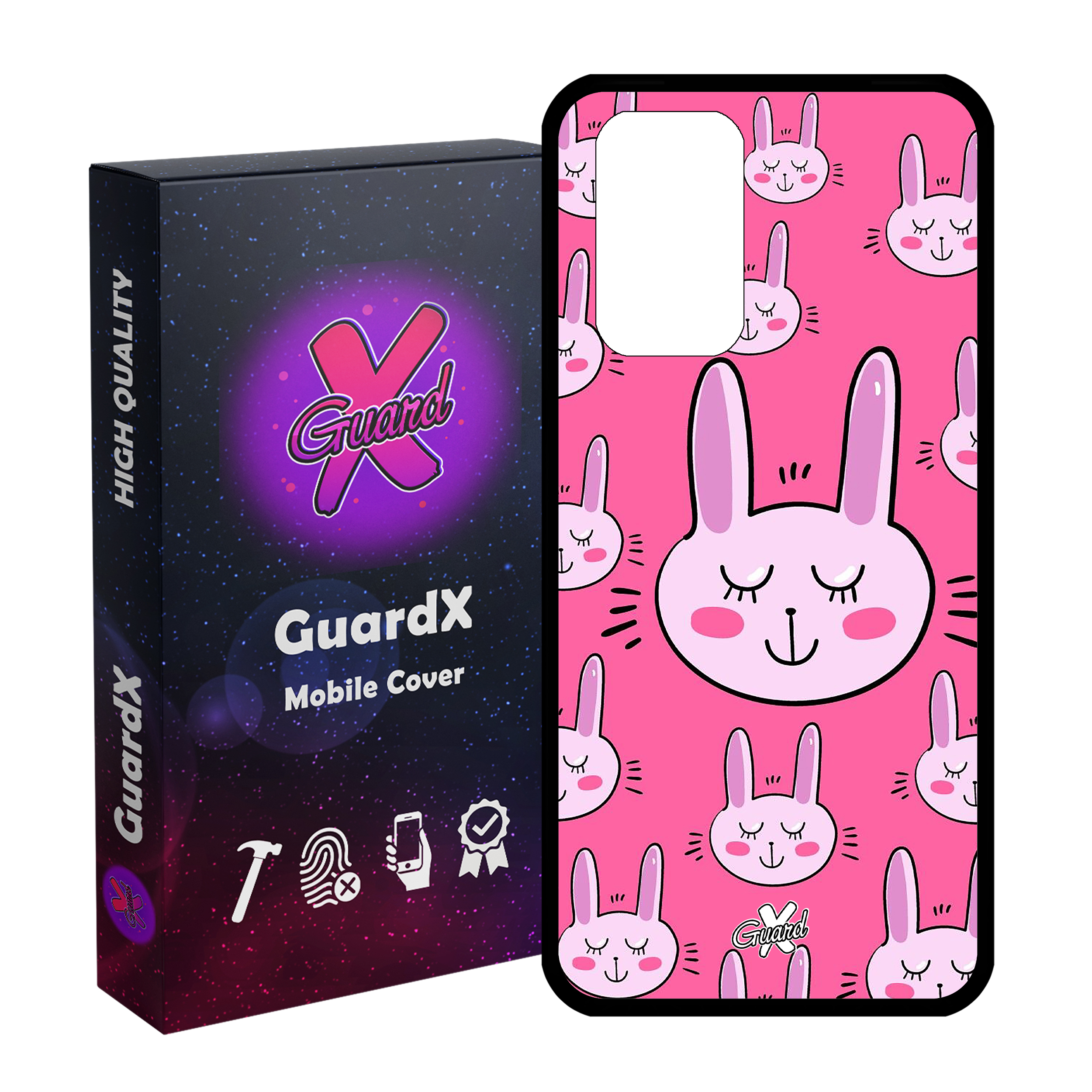 کاور گارد ایکس طرح Rabbit مدل Glass10135 مناسب برای گوشی موبایل شیائومی Redmi Note 10 Pro / Note 10 Pro Max