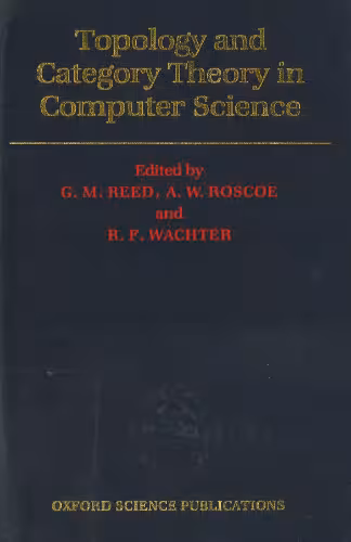 خرید و دانلود نسخه کامل کتاب Topology and Category Theory in Computer Science