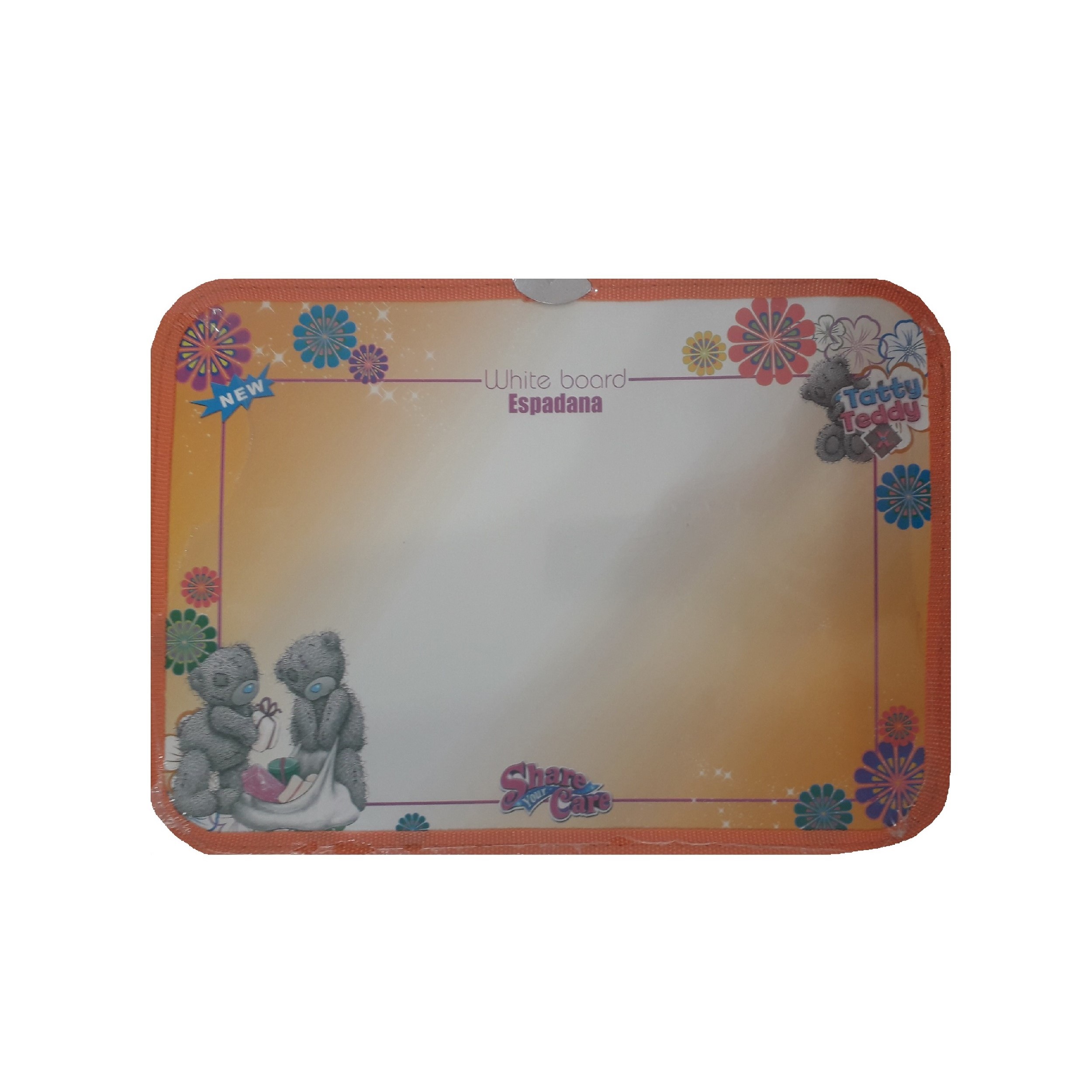 تخته وایت برد طرح خرسی کد 007 سایز 24x34 سانتی متر