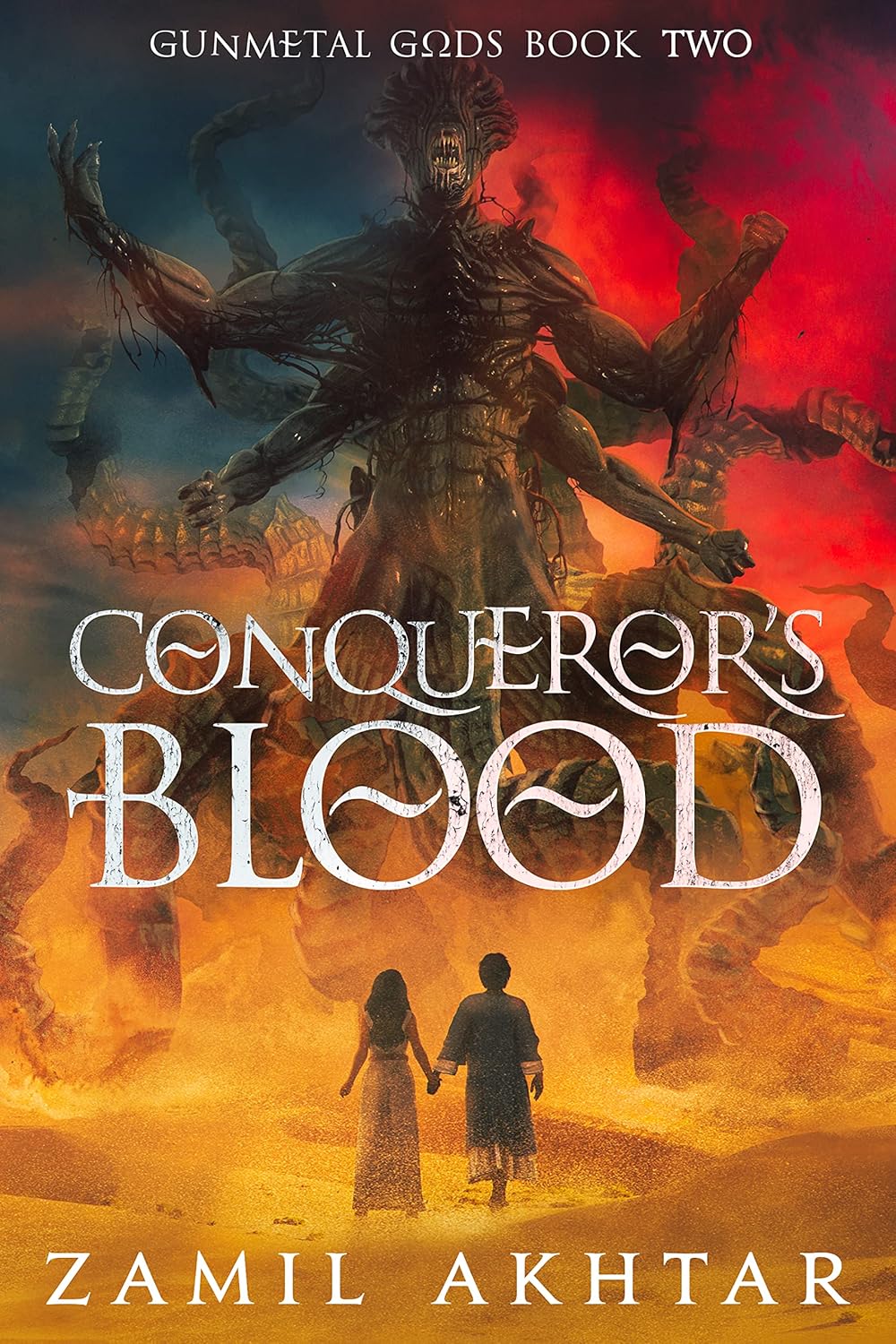 Conqueror’s Blood (Gunmetal Gods Saga Book 2)