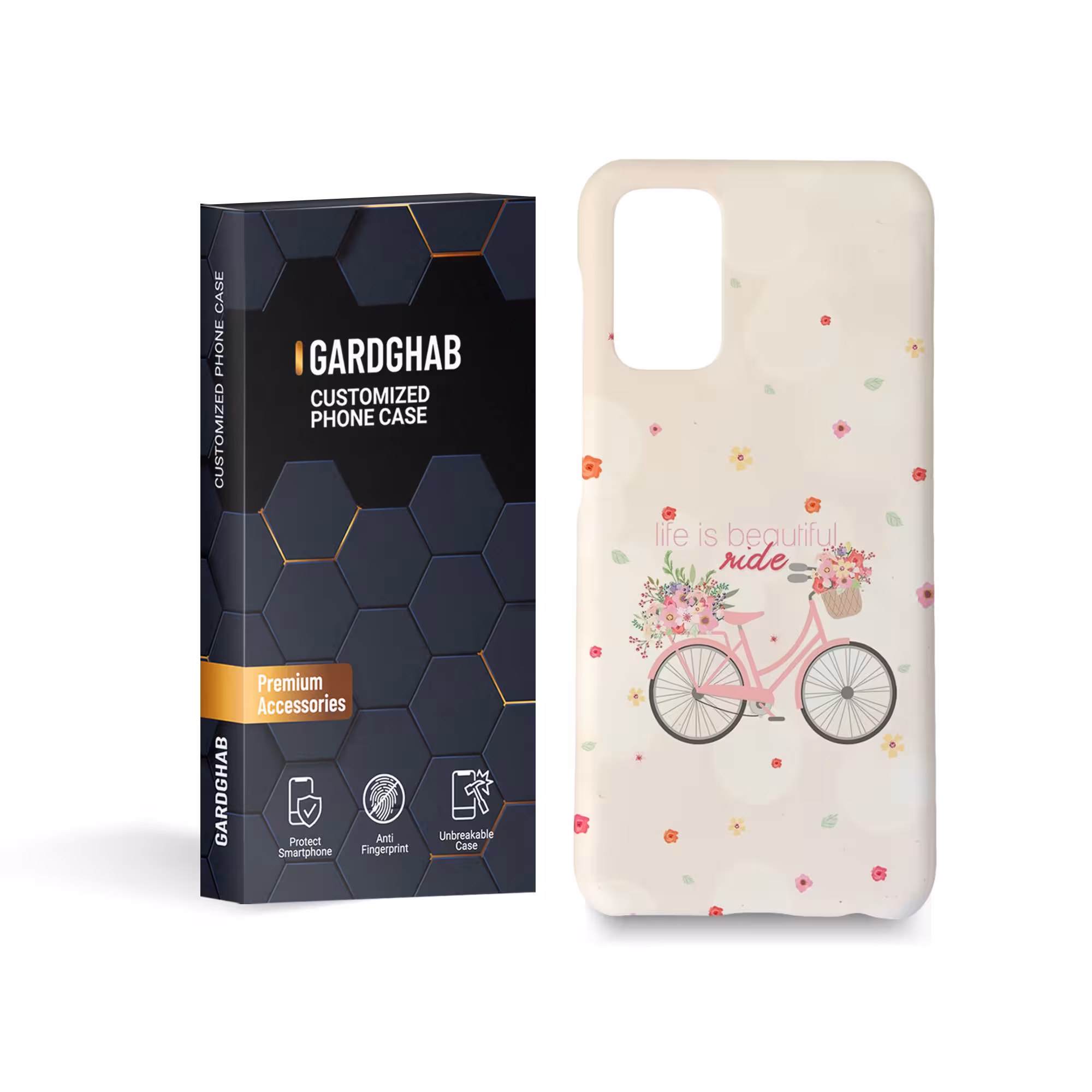 کاور گارد قاب مدل دخترانه مناسب برای گوشی موبایل سامسونگ galaxy a13 4g