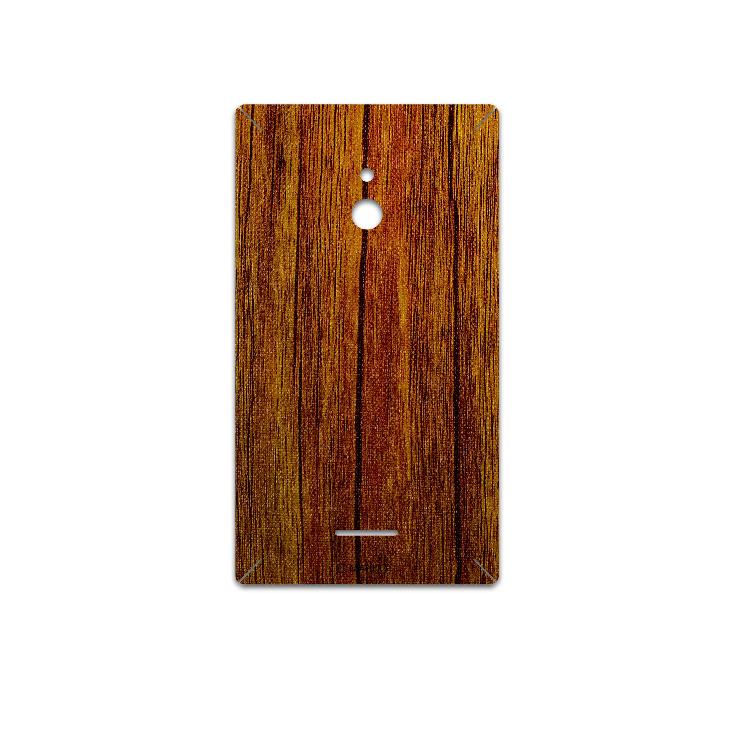 برچسب پوششی ماهوت مدل Orange-Wood مناسب برای گوشی موبایل نوکیا XL
