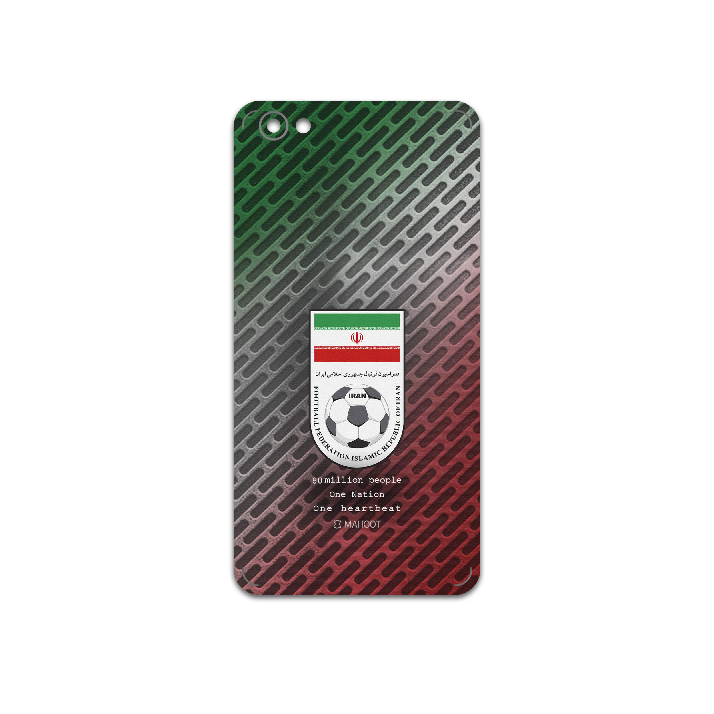 برچسب پوششی ماهوت مدل Iran-National-Football-Team مناسب برای گوشی موبایل شیائومی Redmi Note 5A