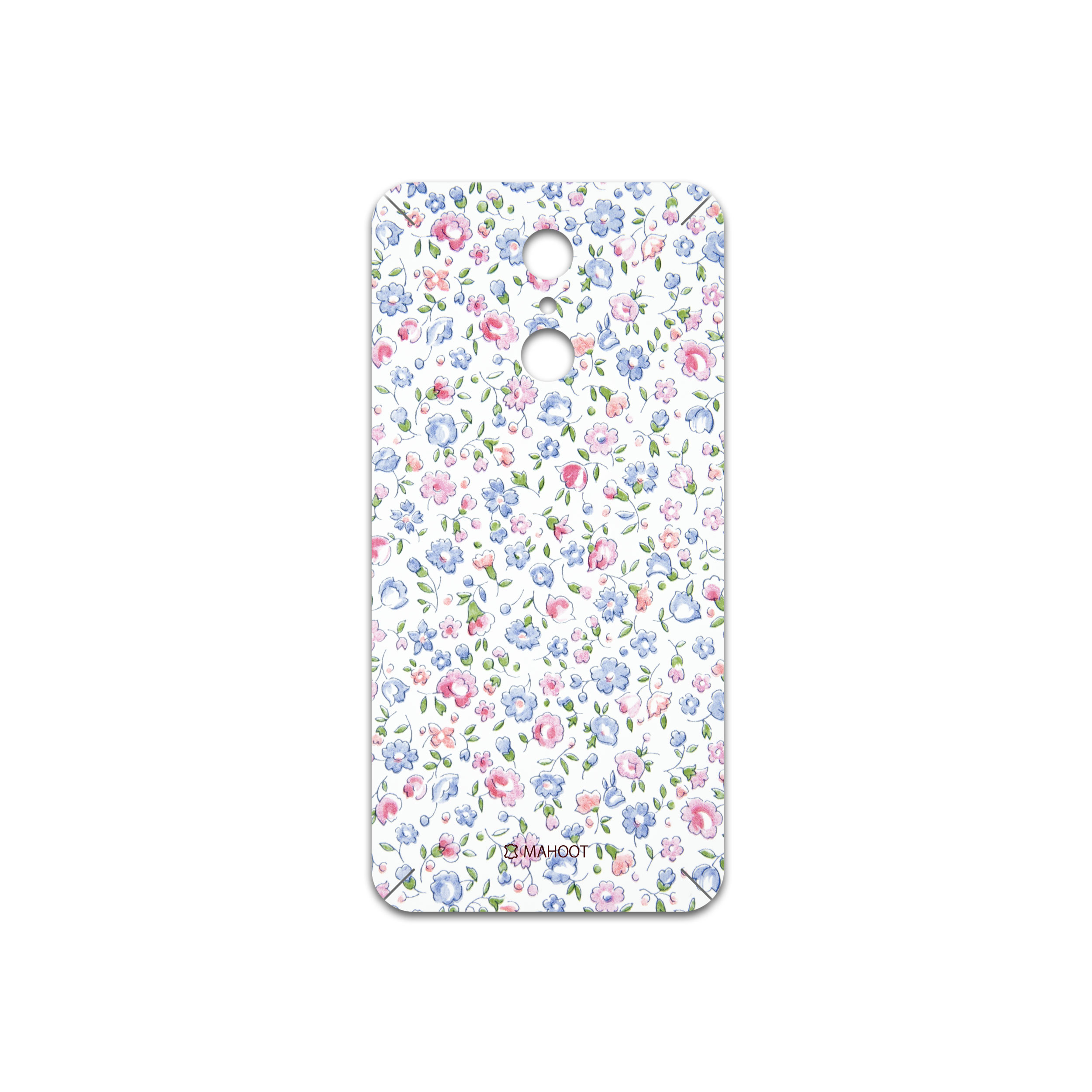 برچسب پوششی ماهوت مدل Painted-Flowers مناسب برای گوشی موبایل ال جی Q7
