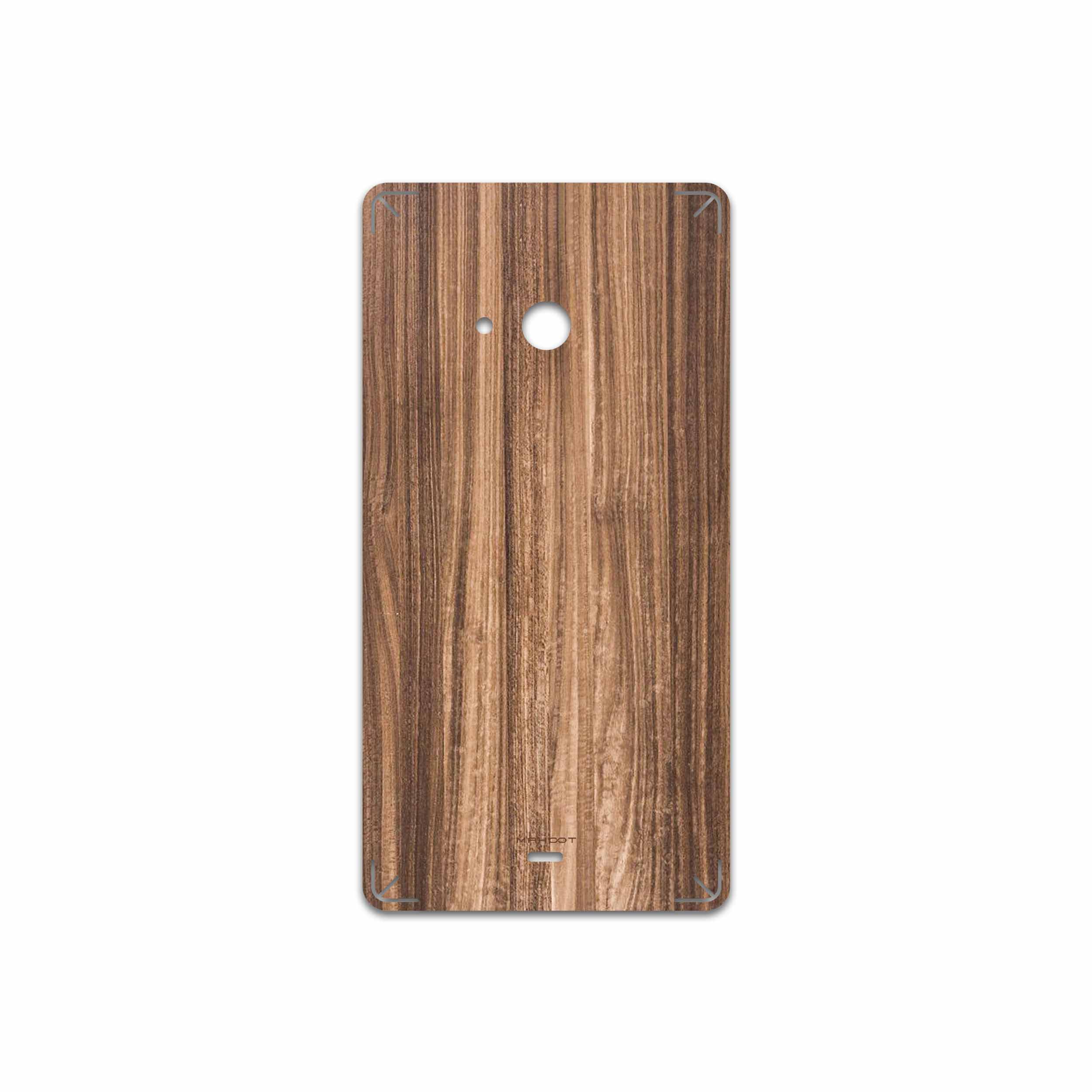 برچسب پوششی ماهوت مدل Light Walnut Wood مناسب برای گوشی موبایل مایکروسافت Lumia 540