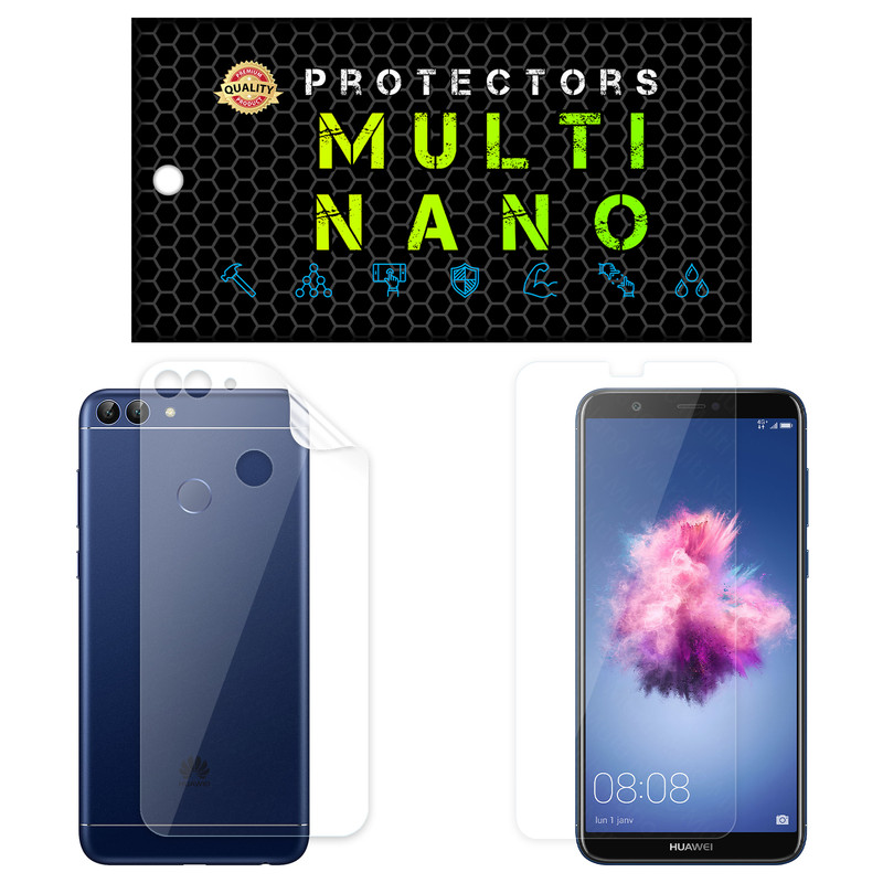 محافظ صفحه نمایش مولتی نانو مدل X-SFT مناسب برای گوشی موبایل هوآوی P Smart به همراه محافظ پشت | کالا برتری