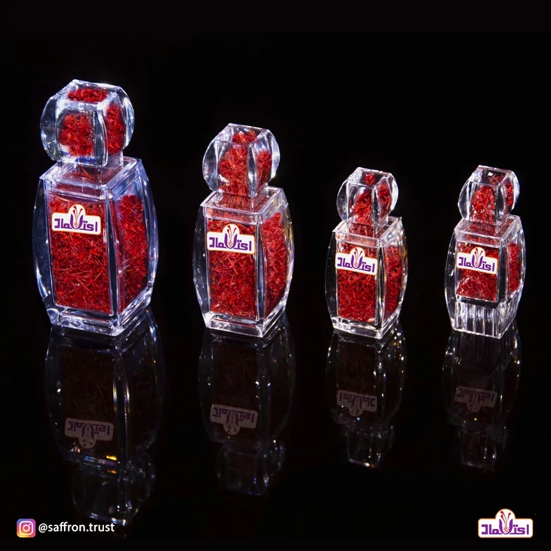 زعفران نگین سوپر صادراتی یک گرمی اعتماد بسته بندی کریستال | amazonchi