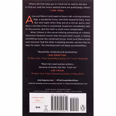 کتاب The Couple Next Door اثر Shari Lapena انتشارات Penguin Books