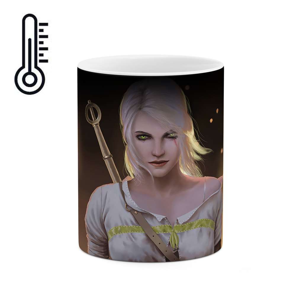 ماگ حرارتی طرح دخترونه مدل mgp00511