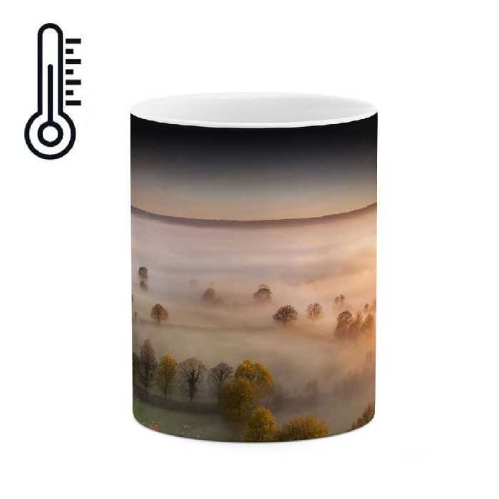 ماگ حرارتی طرح منظره زیبا  مدل mgph13423